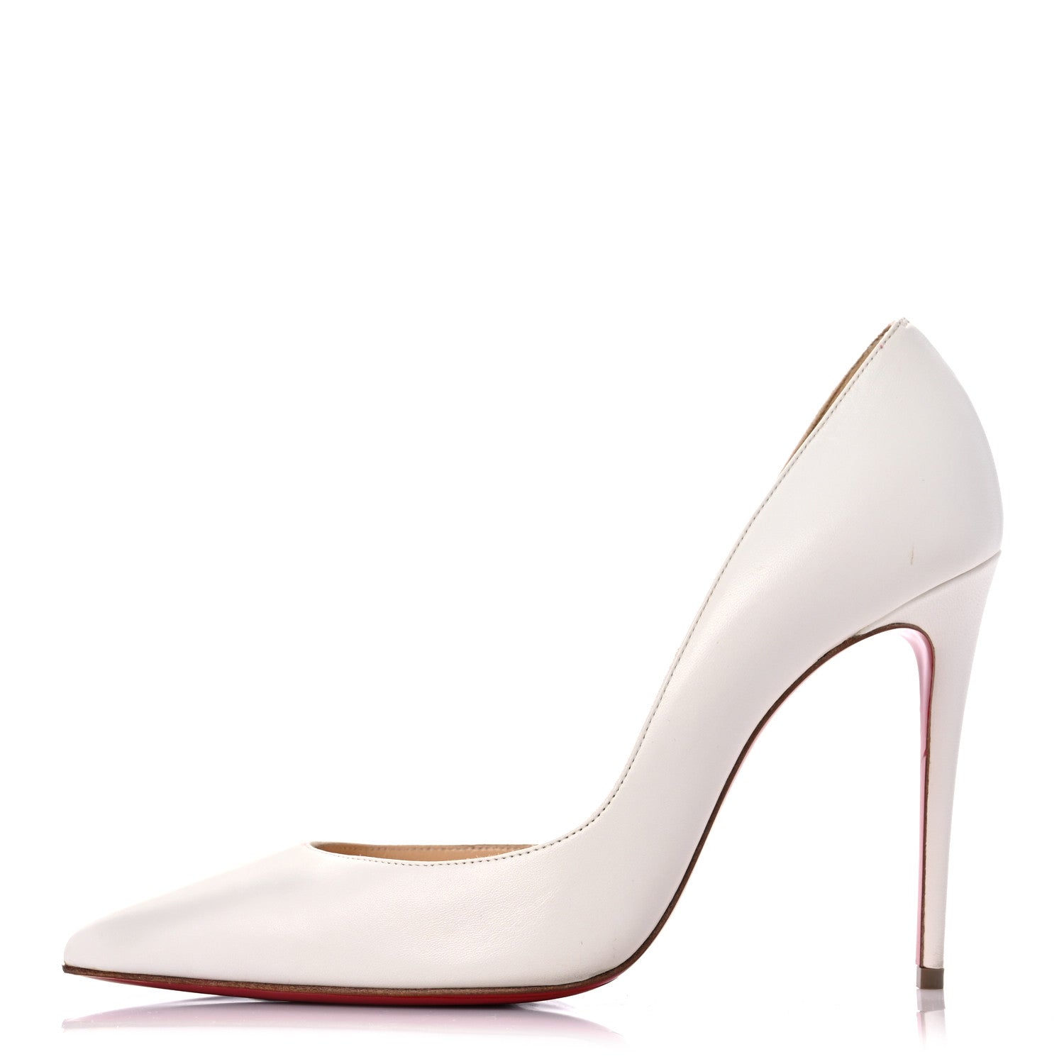 Christian Louboutin Kid Iriza 100 Pumps 39 White 1 of 9