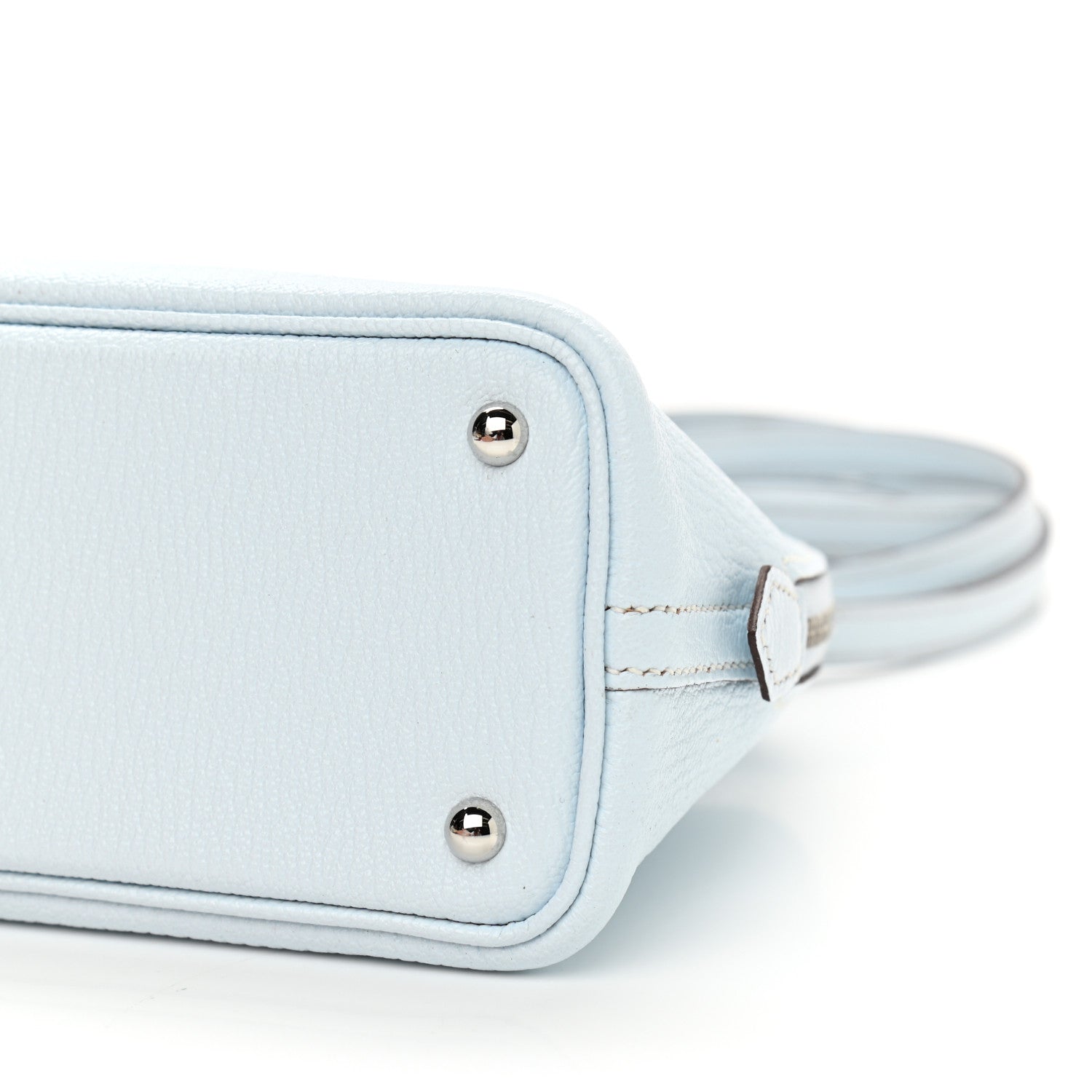 Hermes Chevre Mysore Mini 1923 Bolide Bleu Brume 9 of 9