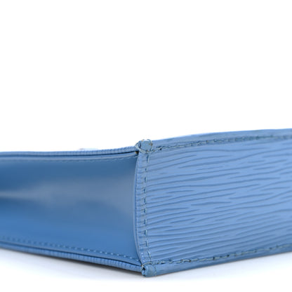 Louis Vuitton Epi Petit Sac Plat Bleuet 8 of 9