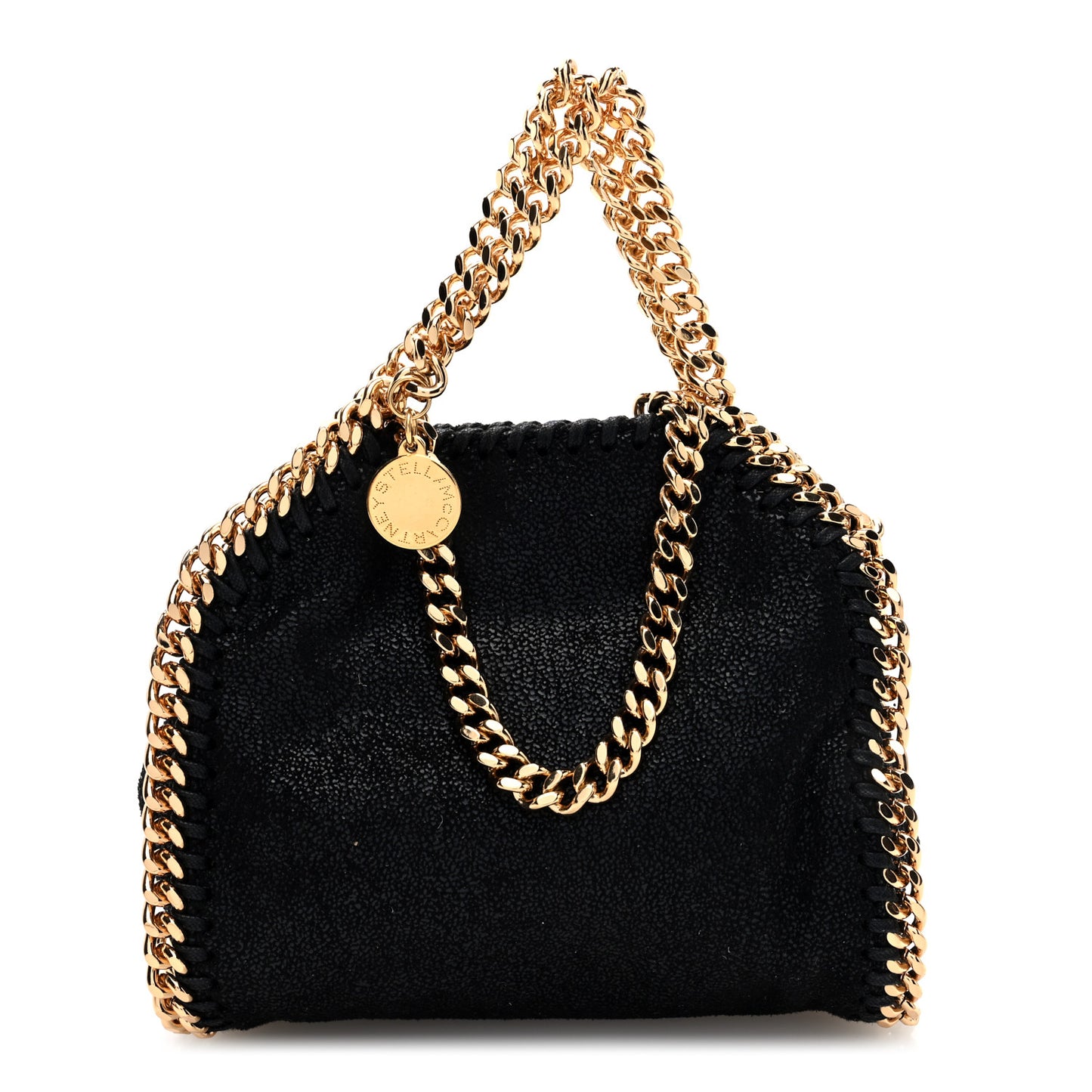 Shaggy Deer Tiny Falabella Tote Black