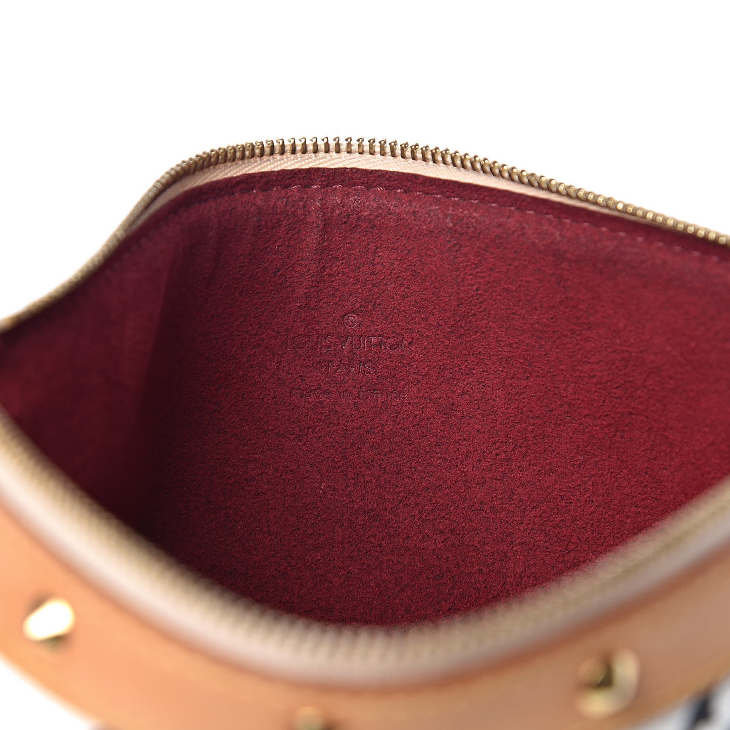 Monogram Multicolor Pochette Accessories White
