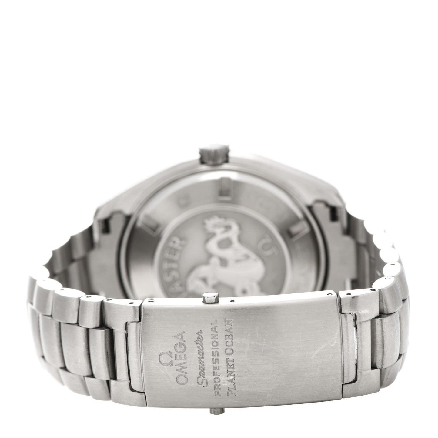 Stainless Steel 42mm Seamaster Planet Ocean 600M Co-Axial Automatic Watch Black 2201.50.00