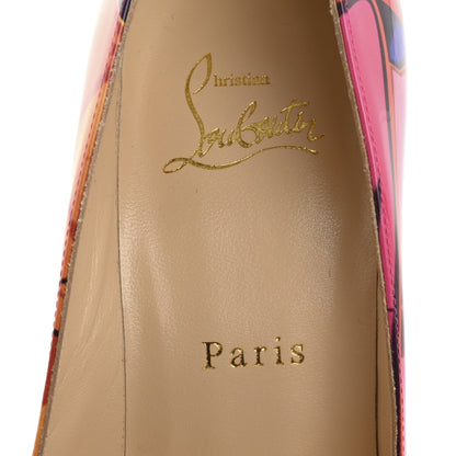 Christian Louboutin Patent Metrograf Pigalle Follies 100 Pumps 37.5 Multicolor 8 of 9