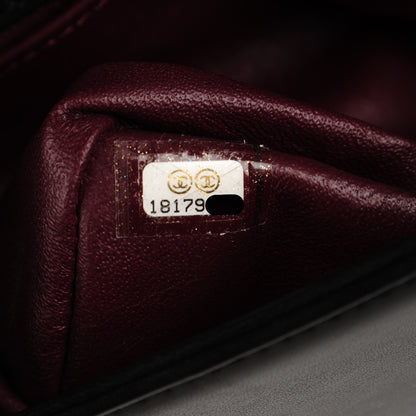 Chanel Goat Hair Medium Celtic Boy Flap Black 8 of 10