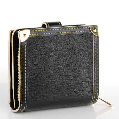 Louis Vuitton Suhali Compact Zipped Wallet Black 3 of 7