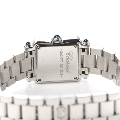 Chopard Stainless Steel 5 Diamond 23mm Happy Sport Quartz Watch Brown 4 of 5