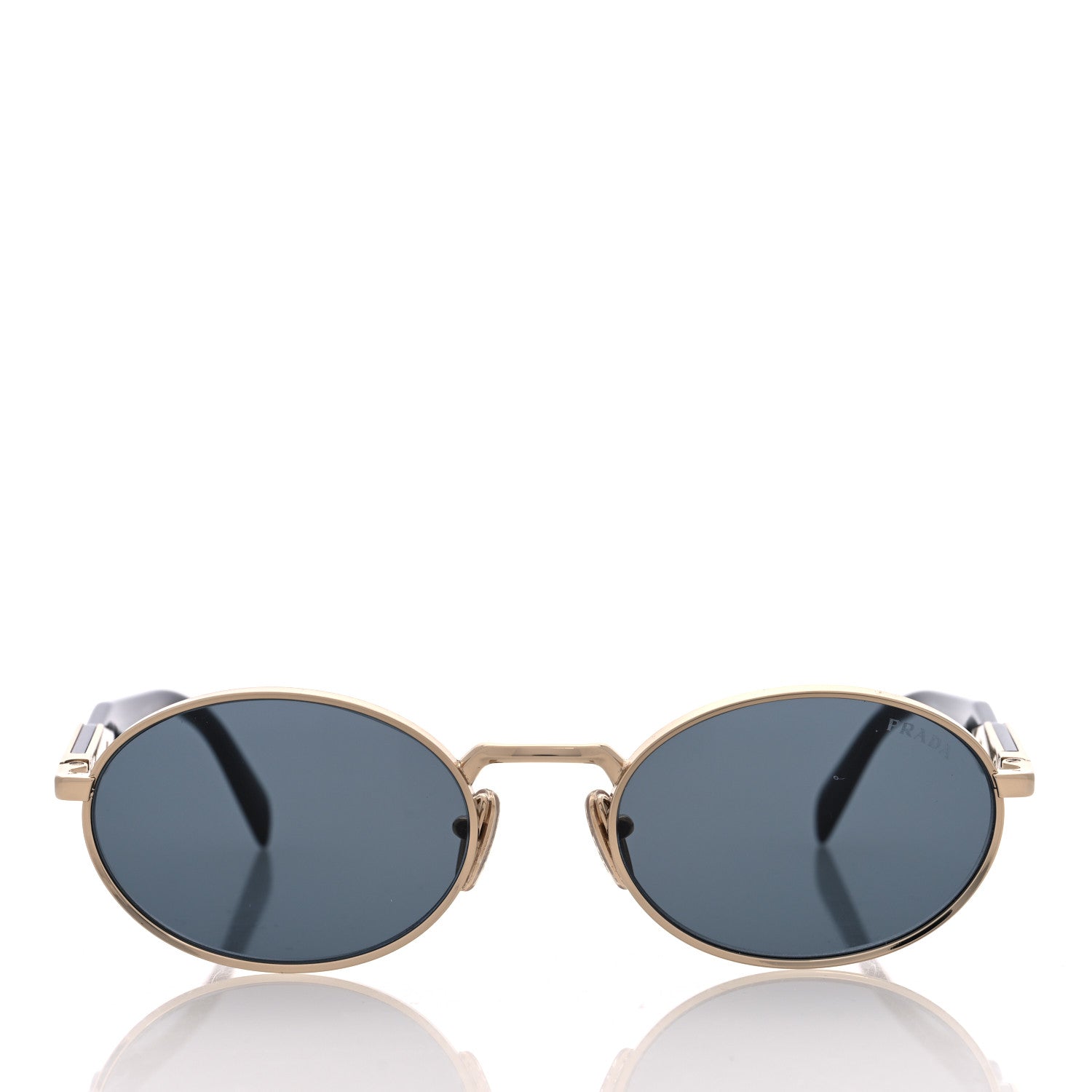 Prada Metal Sunglasses SPR65Z Gold 2 of 6
