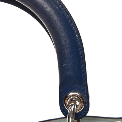 Christian Dior Smooth Calfskin Large Diorissimo Bag Navy Blue 19 of 25