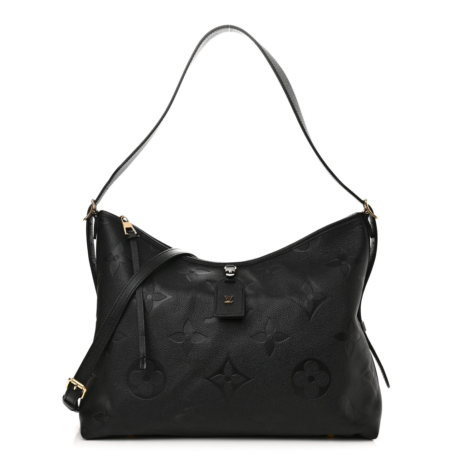 Louis Vuitton Empreinte Monogram Giant CarryAll MM Black 3 of 9