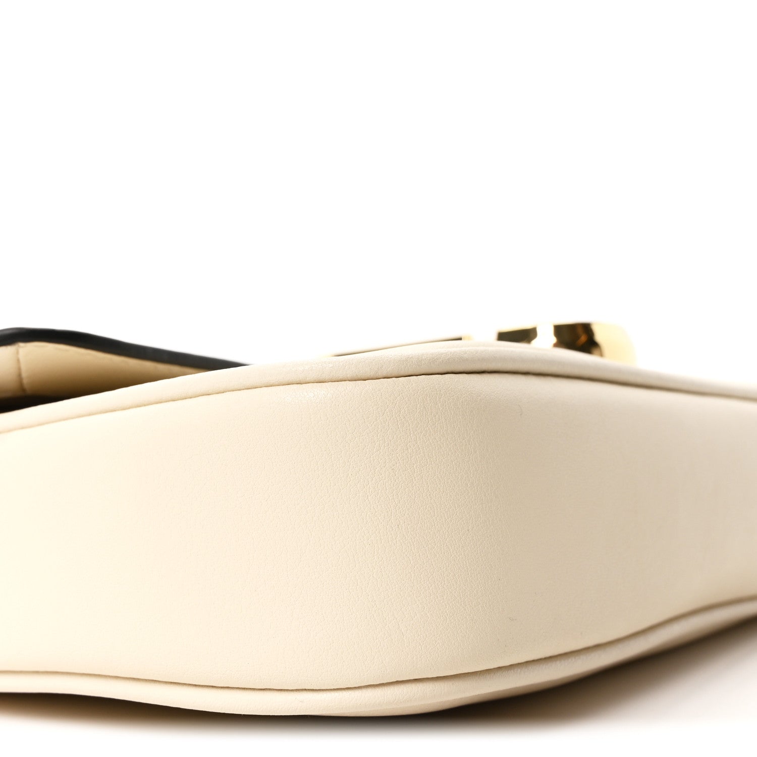 Marc Jacobs Calfskin The J Marc Shoulder Bag Cloud White 9 of 10