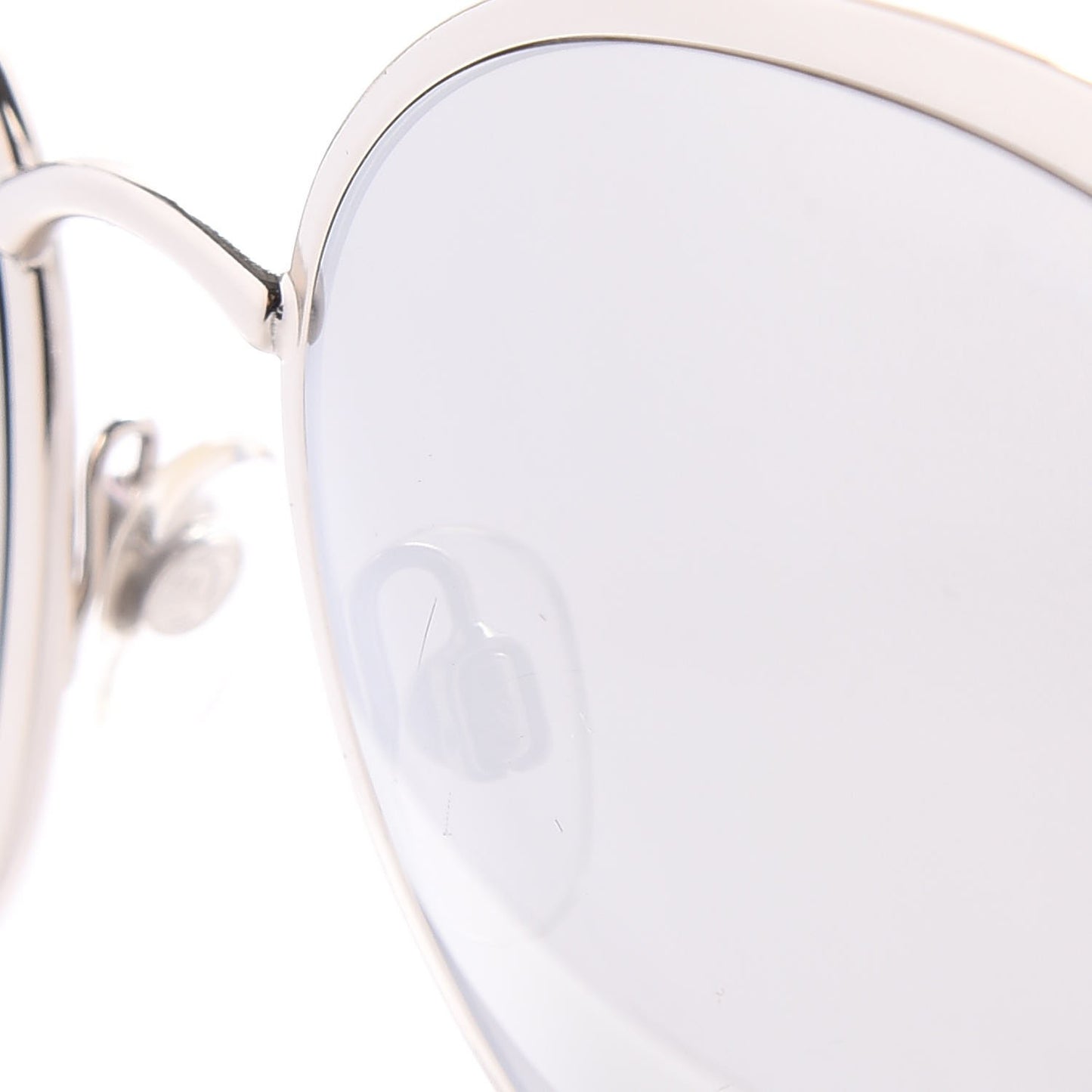 Round Spring Sunglasses 4206 Silver