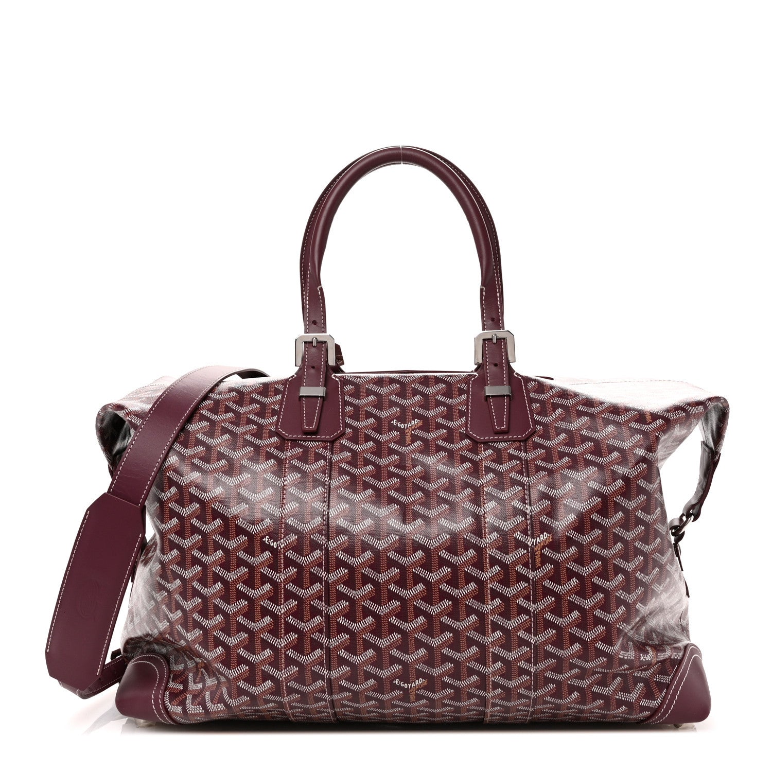 Goyard Goyardine Boeing 45 Burgundy 1 of 10