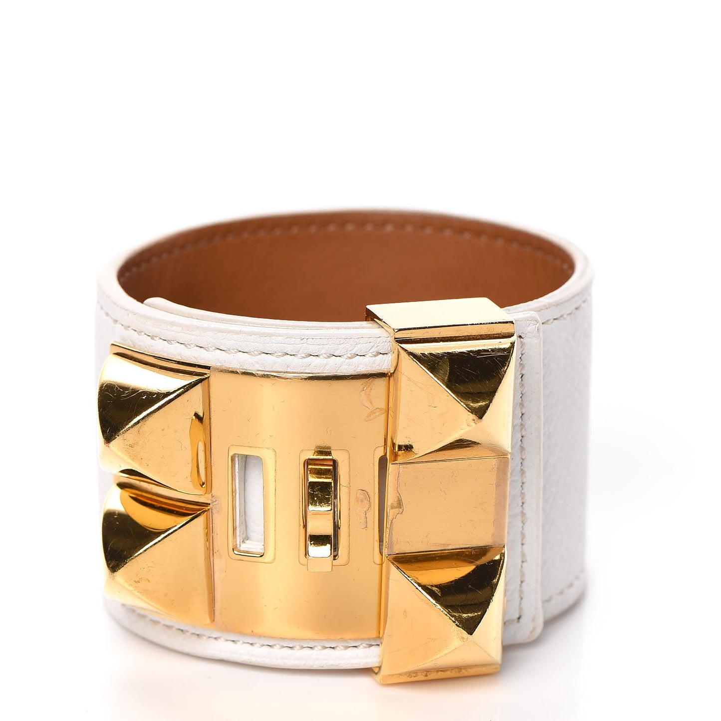 Epsom Collier de Chien CDC Bracelet S White