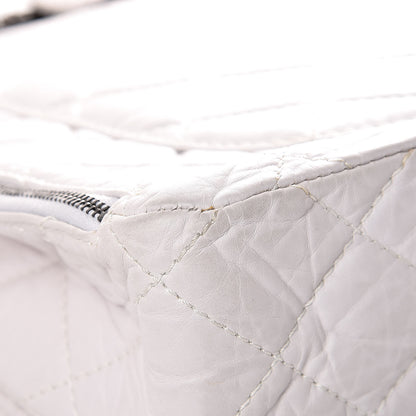 Chanel Aged Calfskin Reissue XL Maxi Flap White 15 of 19