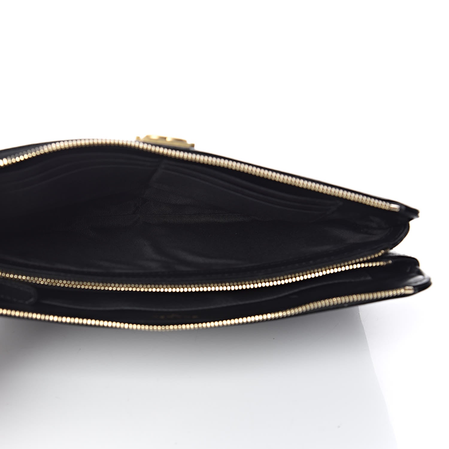 Chanel Caviar Quilted Small Zipped Boy Pouch Black 5 of 11