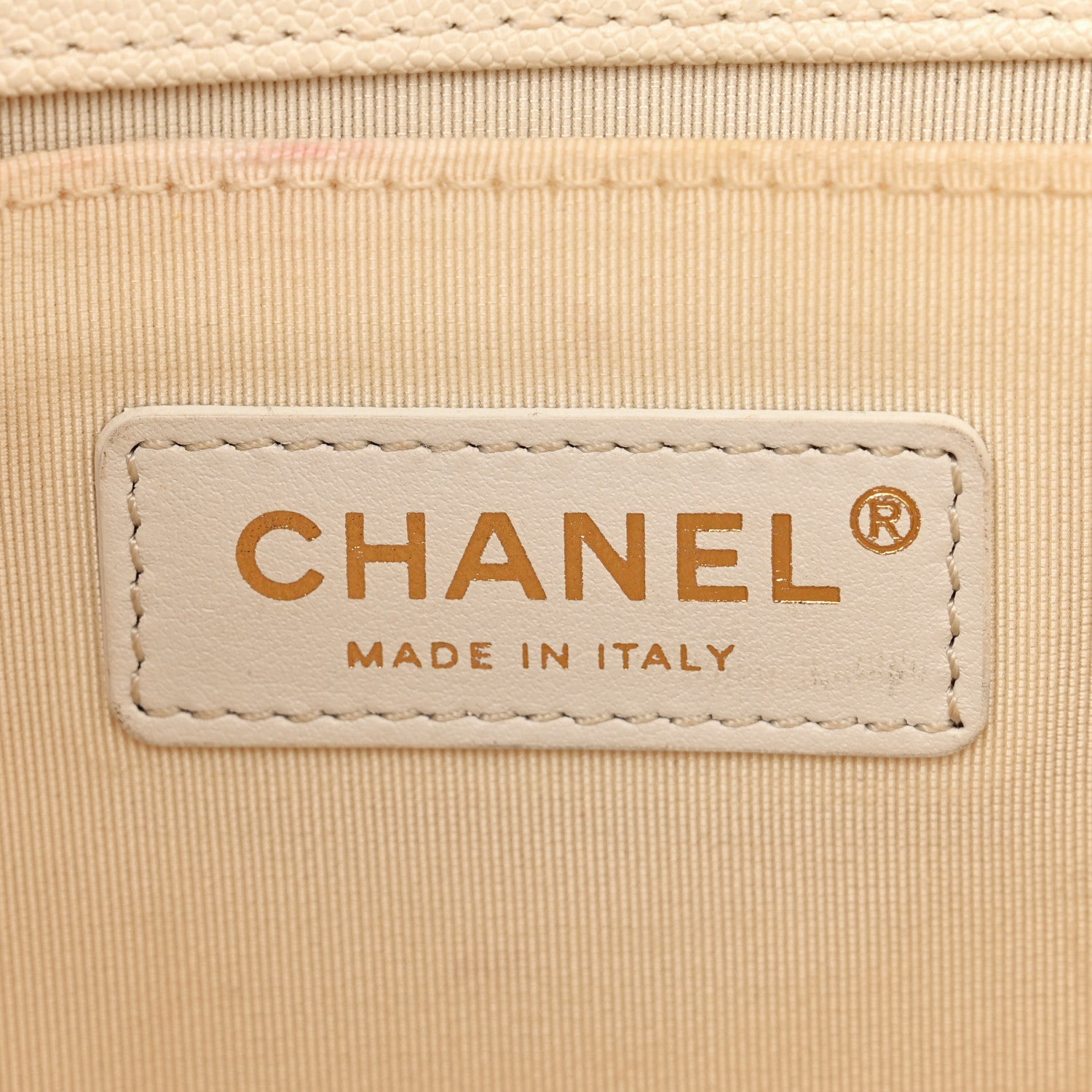 Chanel Caviar Quilted Medium Boy Flap Ivory 6 of 11