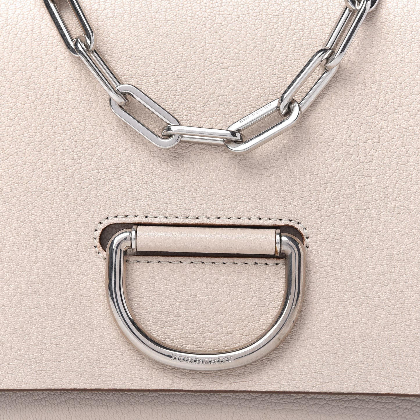 Goatskin Small D-Ring Bag Stone