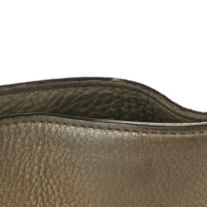 Gucci Metallic Pebbled Calfskin Medium Soho Chain Shoulder Bag Golden Beige 13 of 13