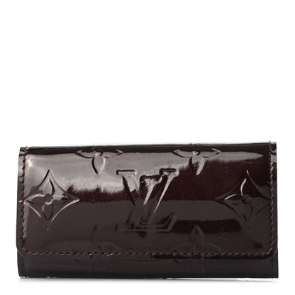 Louis Vuitton Vernis Multicles 4 Key Holder Amarante 1 of 8