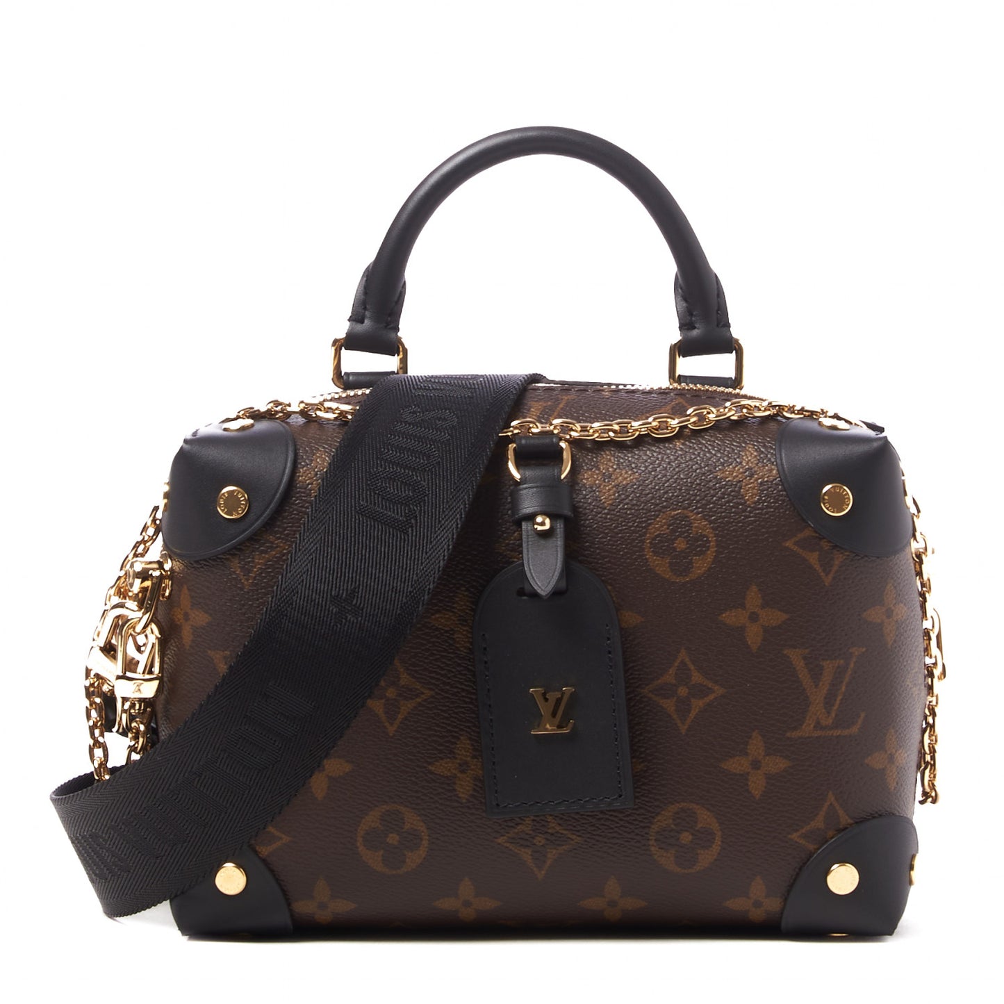 Monogram Petite Malle Souple Black