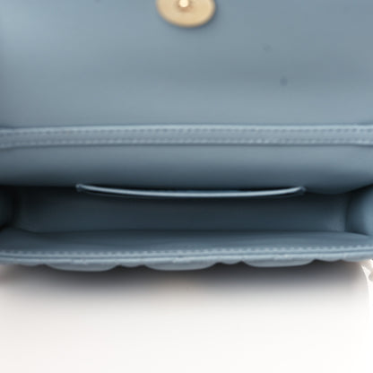 Christian Dior Lambskin Cannage Dior Talk Phone Pouch Cloud Blue 5 of 10