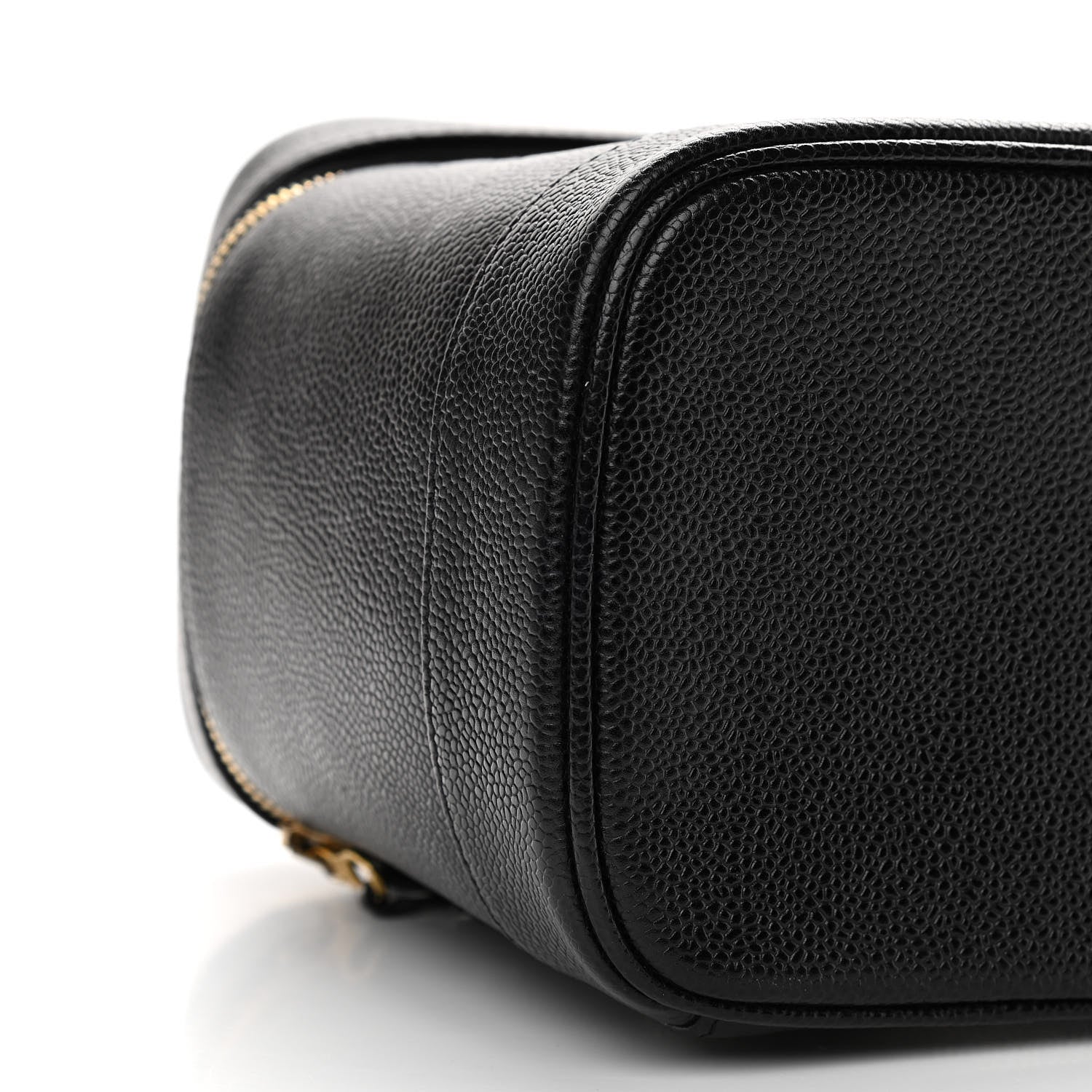 Chanel Caviar Vanity Cosmetic Case Black 5 of 10