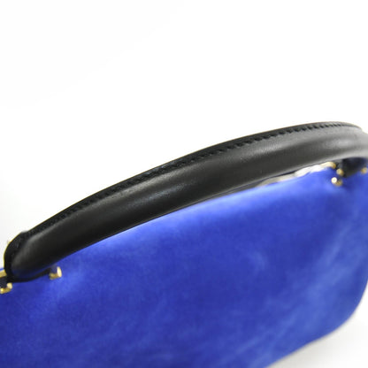 Celine Calfskin and Suede Trapeze Tri-Color 5 of 8