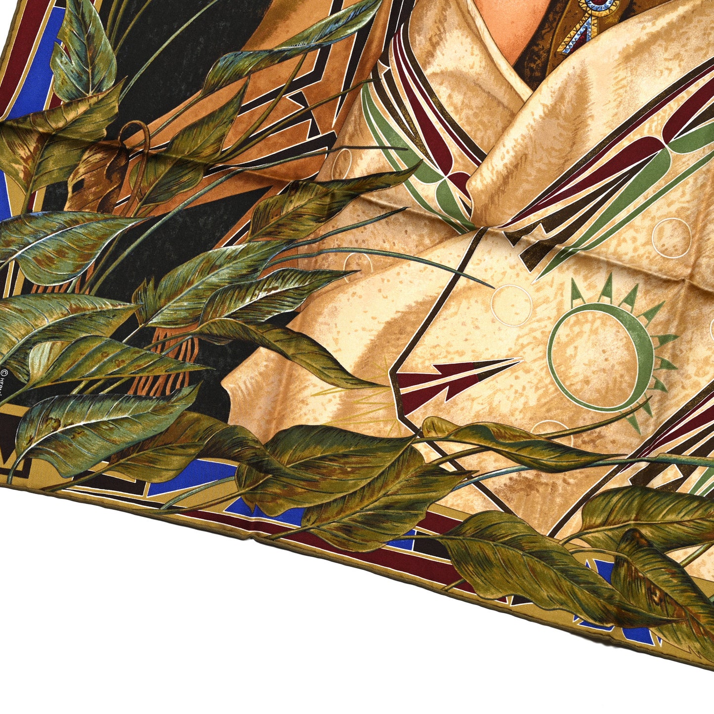 Silk Wako Ni Scarf 90 Multicolor