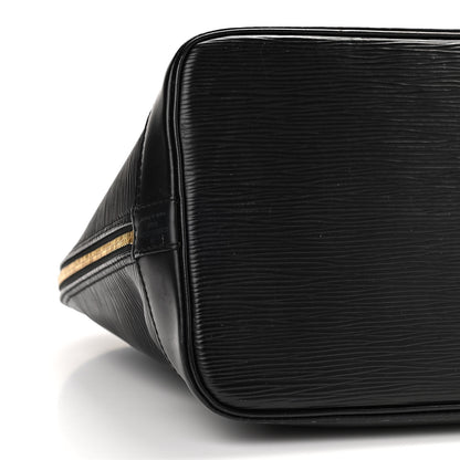 Louis Vuitton Epi Alma PM Black 9 of 17