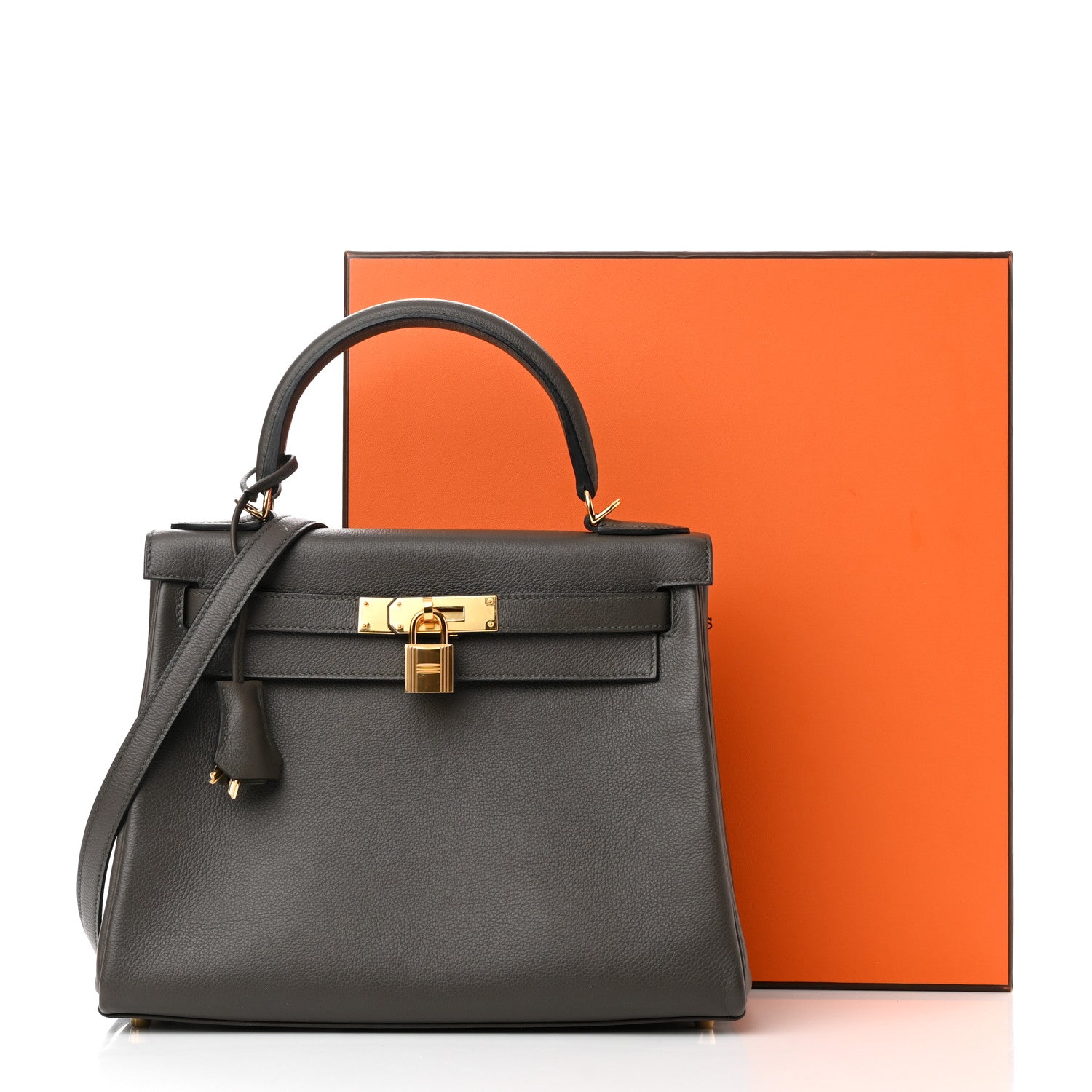 Hermes Evercolor Kelly Retourne 28 Vert De Gris 12 of 12