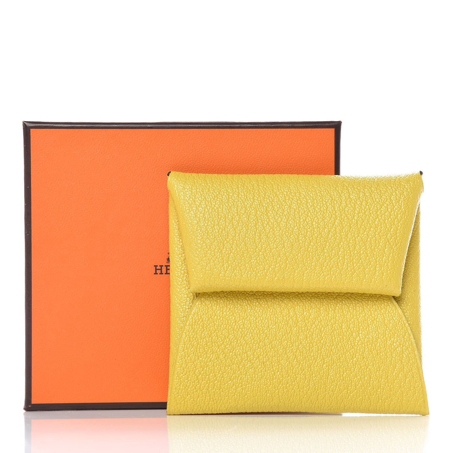 Chevre Mysore Bastia Coin Purse Jaune De Naples