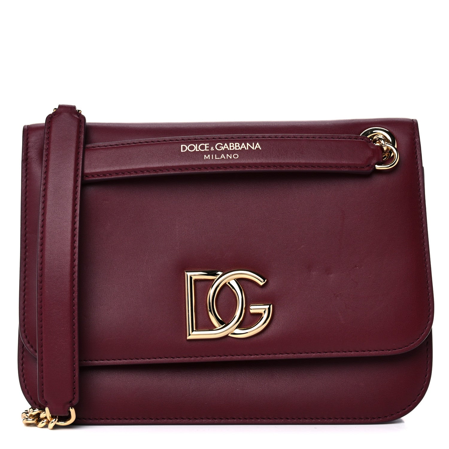 Dolce & Gabbana Nappa DG Millennials Shoulder Bag Purple 1 of 17