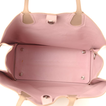 Christian Dior Calfskin Small Addict Shopping Tote Beige Pink 5 of 8