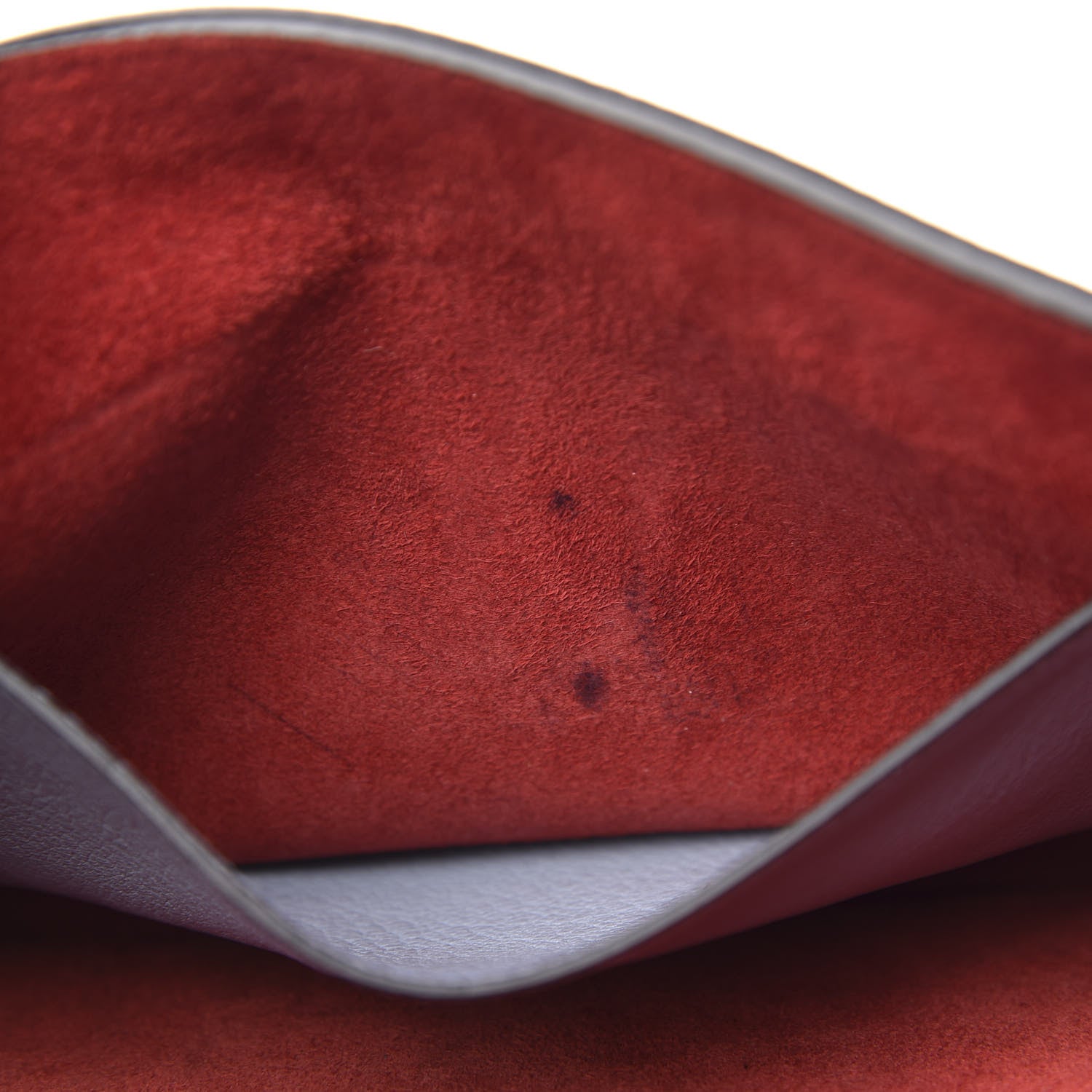 Miu Miu Goatskin Madras Top Handle Bag Rosso Cielo 9 of 10