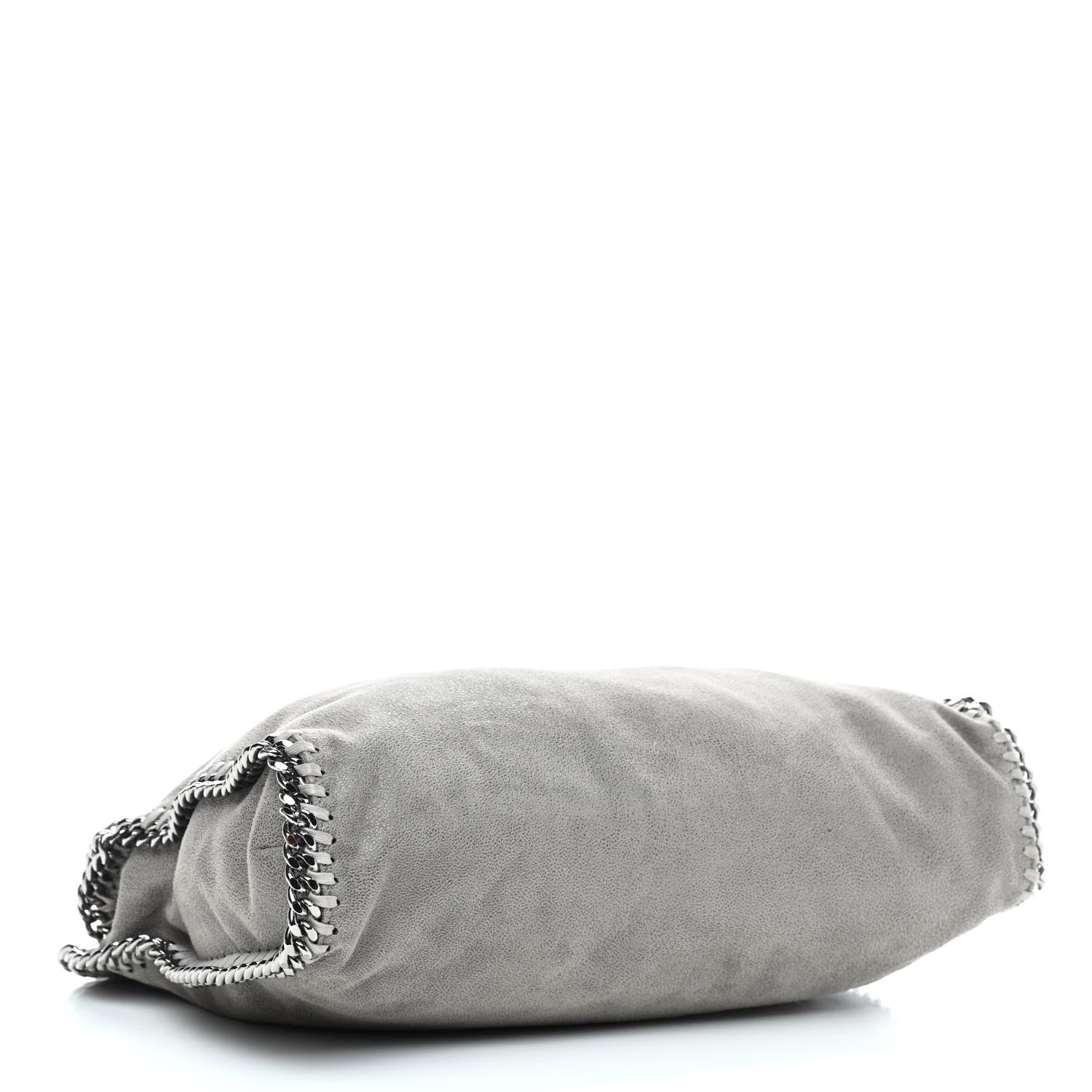 Stella McCartney Shaggy Deer Falabella Fold Over Tote Grey 4 of 9