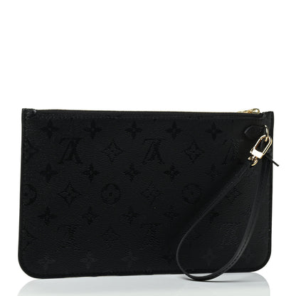 Louis Vuitton X UF Monogram Neverfull MM GM Pochette Black 2 of 4