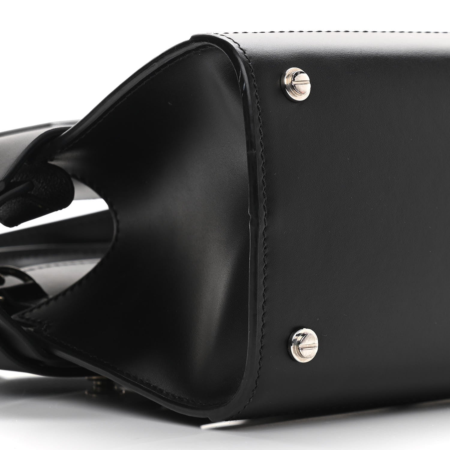 Givenchy Smooth Calfskin Mini Horizon Satchel Black 9 of 12