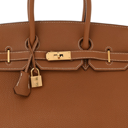 Hermes Togo Birkin 35 Gold 8 of 15