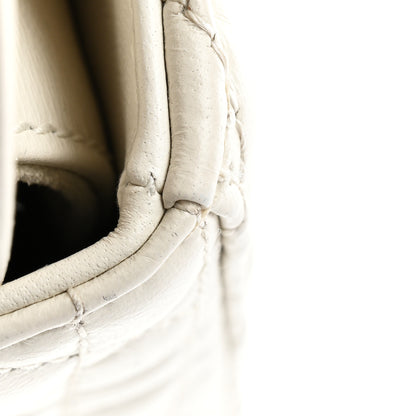 Christian Dior Lambskin Cannage Small My ABCDior Lady Dior White 12 of 19