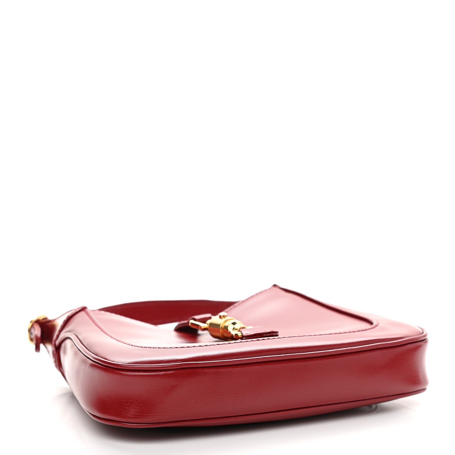Gucci Boarded Dyana Lux Calfskin Mini Jackie 1961 Hobo New Cherry Red 4 of 8