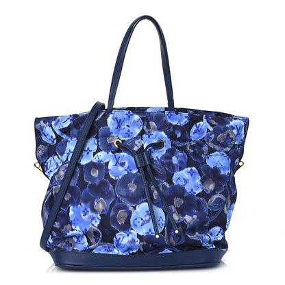 Louis Vuitton Nylon Monogram Ikat Noefull MM Grand Blue 1 of 9