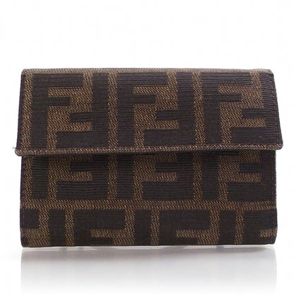 Fendi Zucca Wallet Black 1 of 7