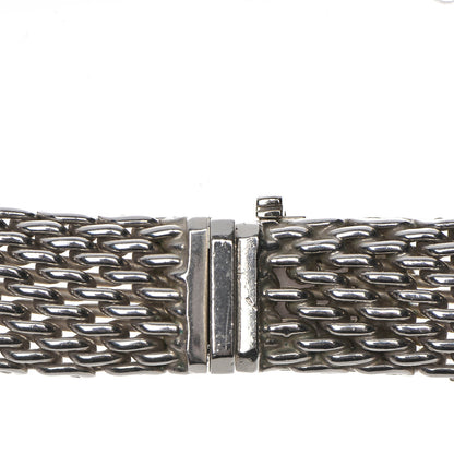 Tiffany Sterling Silver Somerset Mesh Necklace 3 of 6