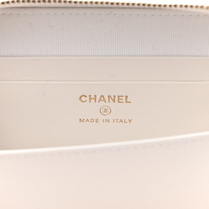 Chanel Caviar Quilted Camera Bag White 5 of 11