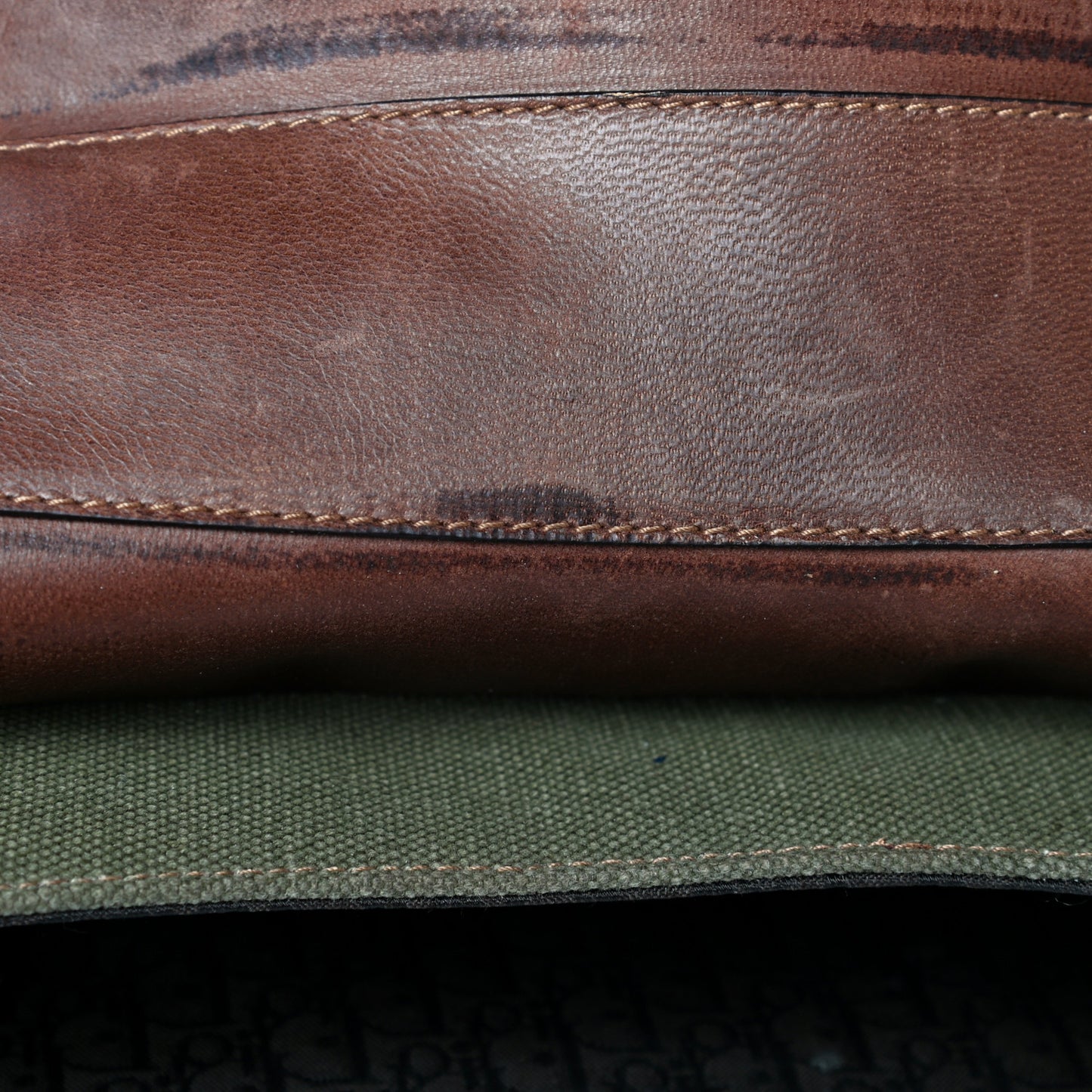 Canvas Calfskin Street Chic Columbus Ave Green