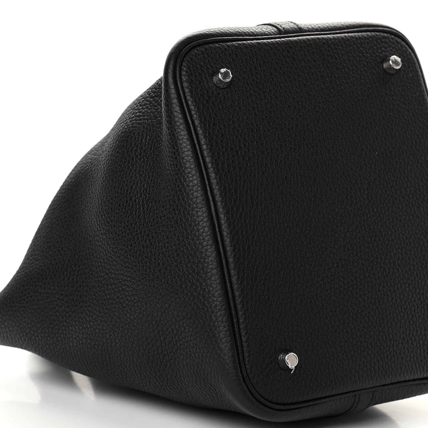 Hermes Taurillon Clemence Picotin Lock 22 MM Black 9 of 10