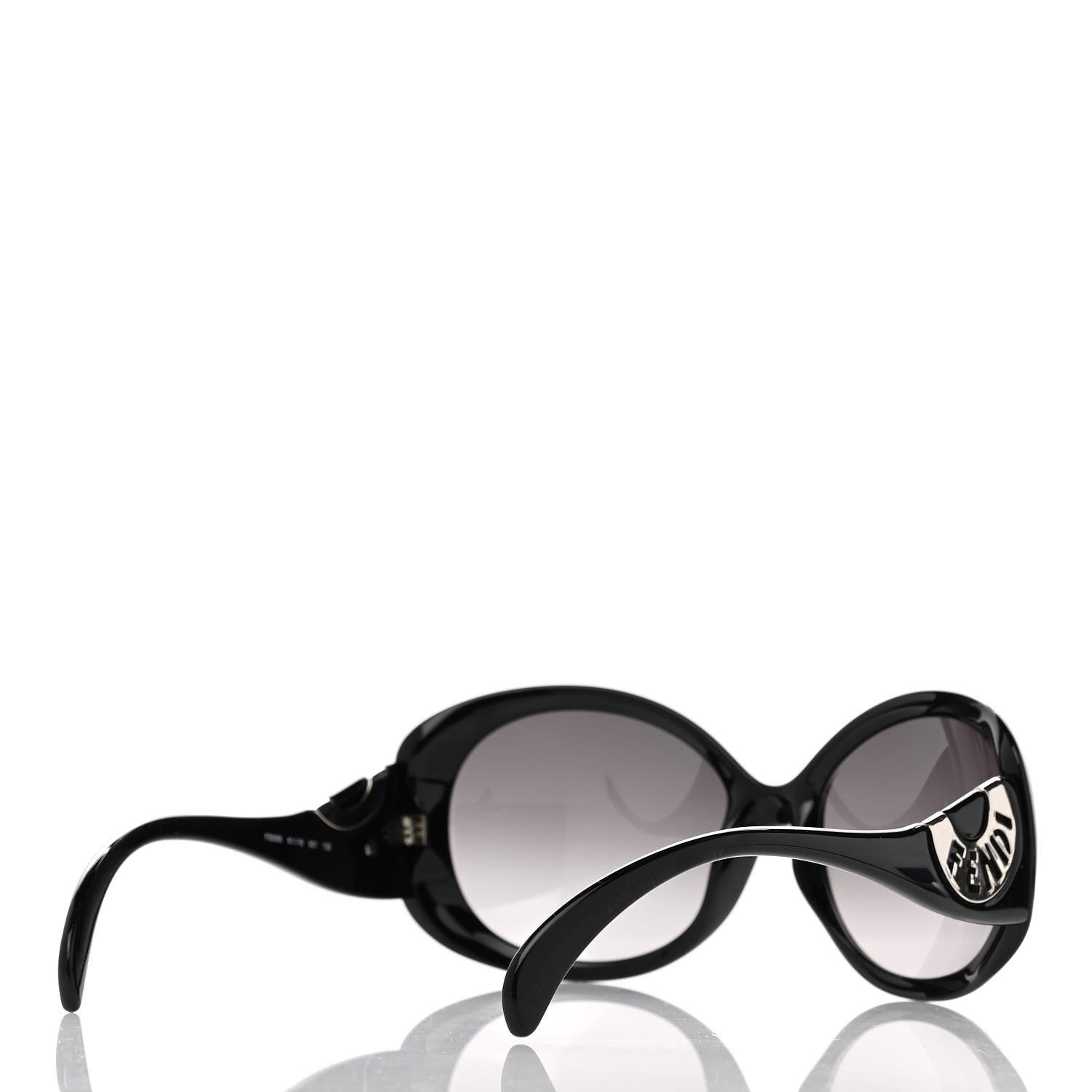 Fendi Acetate Sunglasses FS5065 Black 4 of 6