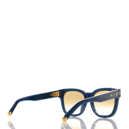 Louis Vuitton Acetate My Monogram Sunglasses Z1525E Navy Blue 4 of 7