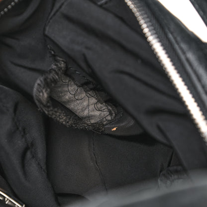 Alexander Wang Pebbled Lambskin Morgan Hobo Black Silver Hardware 14 of 15