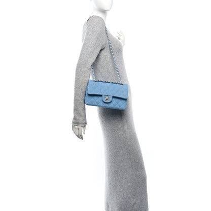 Chanel Denim Quilted Small Double Flap Blue 2 of 11
